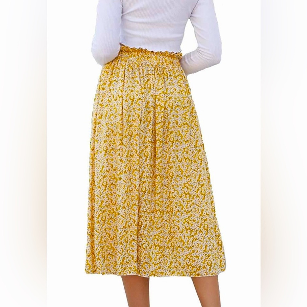 Boho Midi Skirt Size M